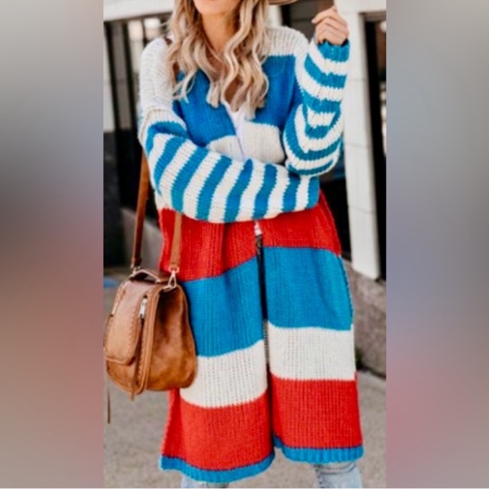 Vici Kamryn Colorblock Cardigan